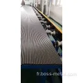 Feuille de tube à papier à acier inoxydable à plat 304316